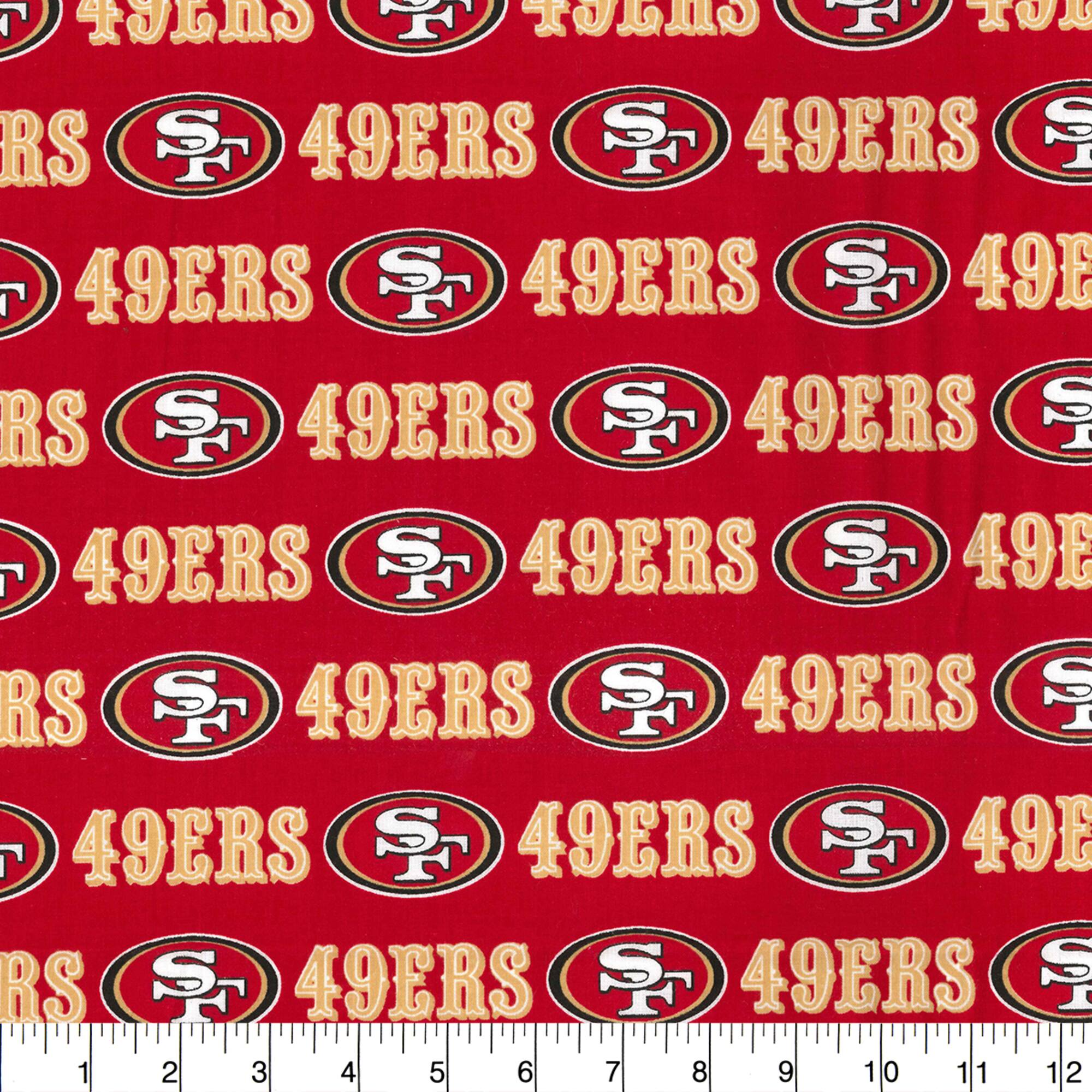 NFL San Francisco 49ers Cotton Fabric